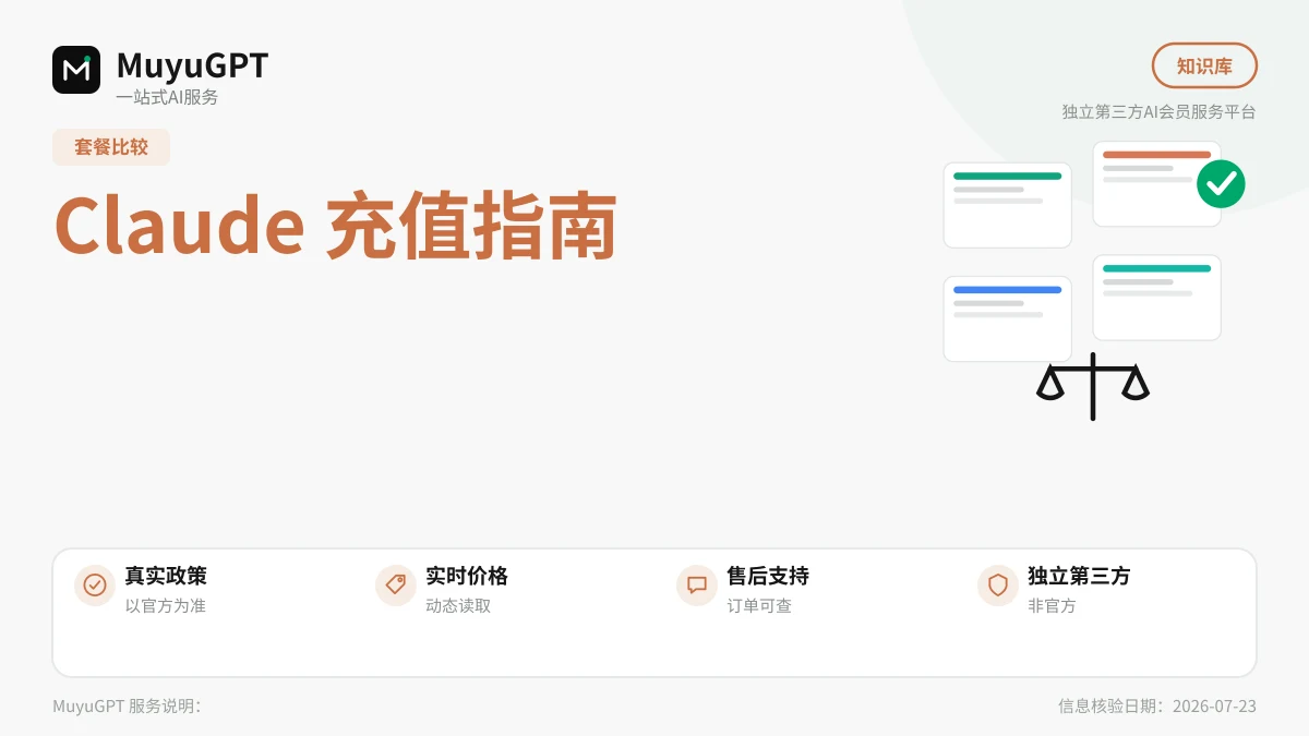 Claude 充值指南：Pro、Max 5X、Max 20X 区别怎么选